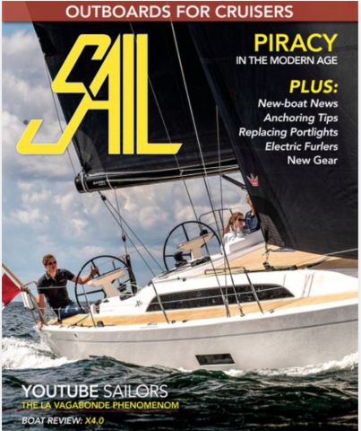 X-yachts X4⁰ on the cover of Sail Magazine